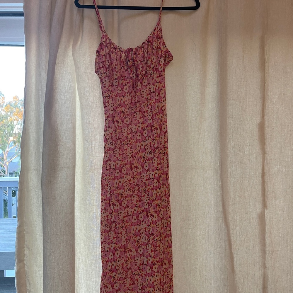 Maxi floral dress
